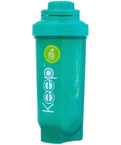 Botella Shaker 700ml Celeste Keep