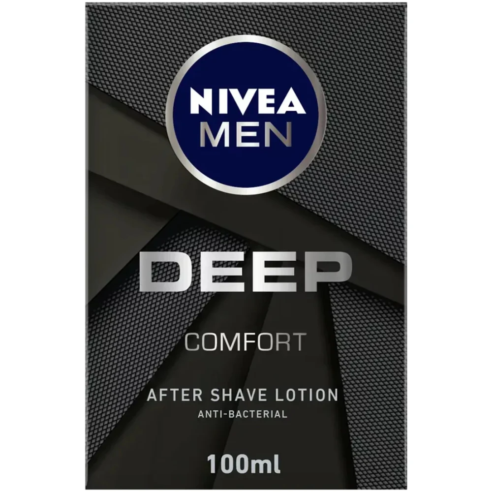 Nivea Deep Men Locion After Shave Antibacterial 100Ml