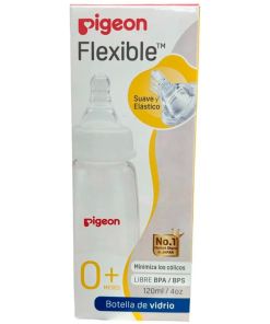Pigeon Biberon Vidrio Peristaltic Niple 50 Ml