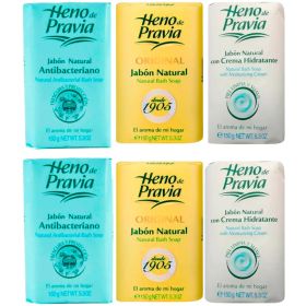 Heno De Pravia Pack De 6 Jabones Variedades