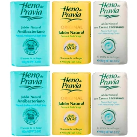 Heno De Pravia Pack De 6 Jabones Variedades