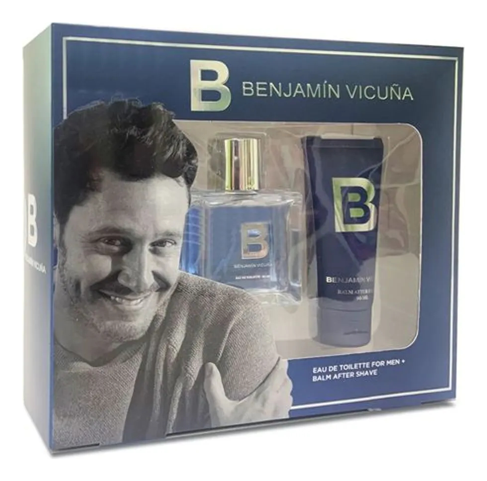 Benjamin Vicuña Perfume Y Balsamo After Shave 1 Benjamin Vicuña Perfume Y Balsamo After Shave