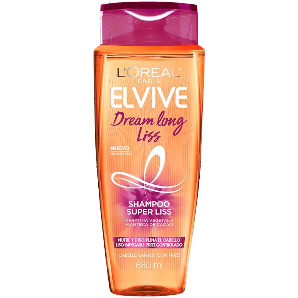Shampoo Anti Frizz Super Liss Dream Long Liss 680Ml Elvive