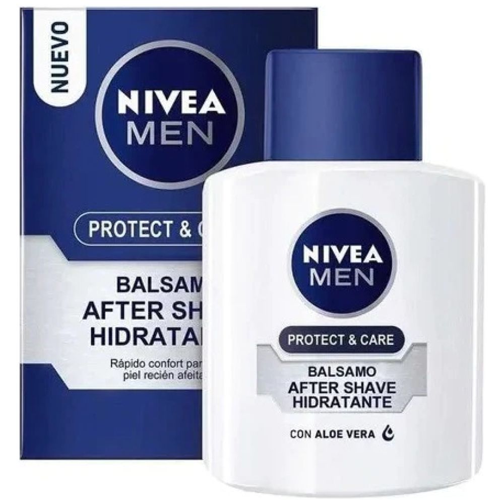 Balsamo Protect&Care After Shave Hidratante 100Ml Nivea Men