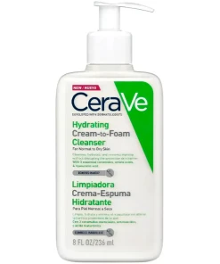 Cerave Limpiador Crema Espuma Hidratante Y Desmaquillante