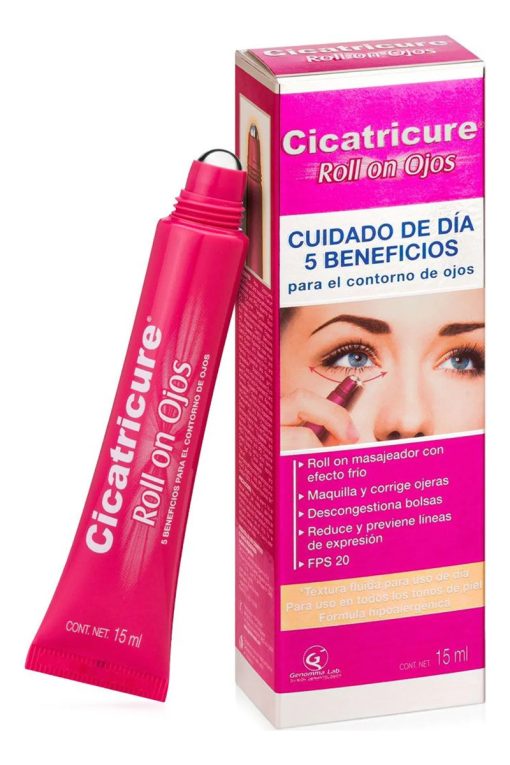 cicatricure roll on ojo cuidado de dia 5 beneficios