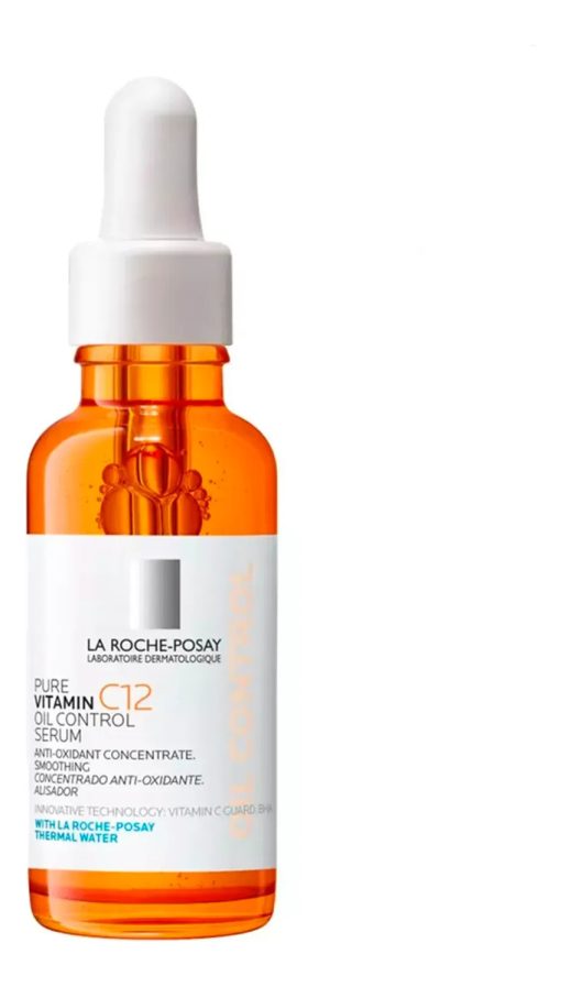 la roche posay pure vitamin c12 oil control serum 30 ml