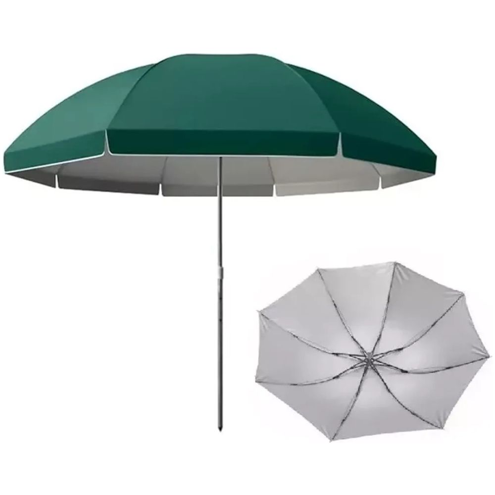Quitasol Con Filtro Uv 120 Cm Verde - Imagen 1