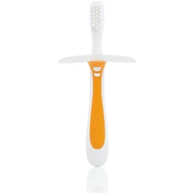 Pigeon Cepillo Dental Para Bebe 8 A 12 Meses Naranjo