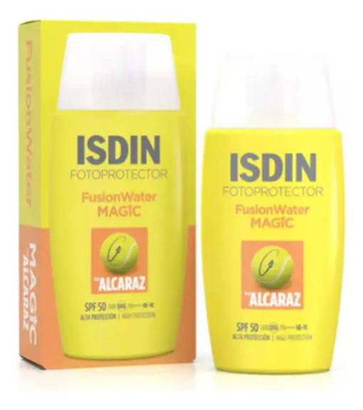 isdin fotoprotector fusion water magic by alcaraz 50 spf
