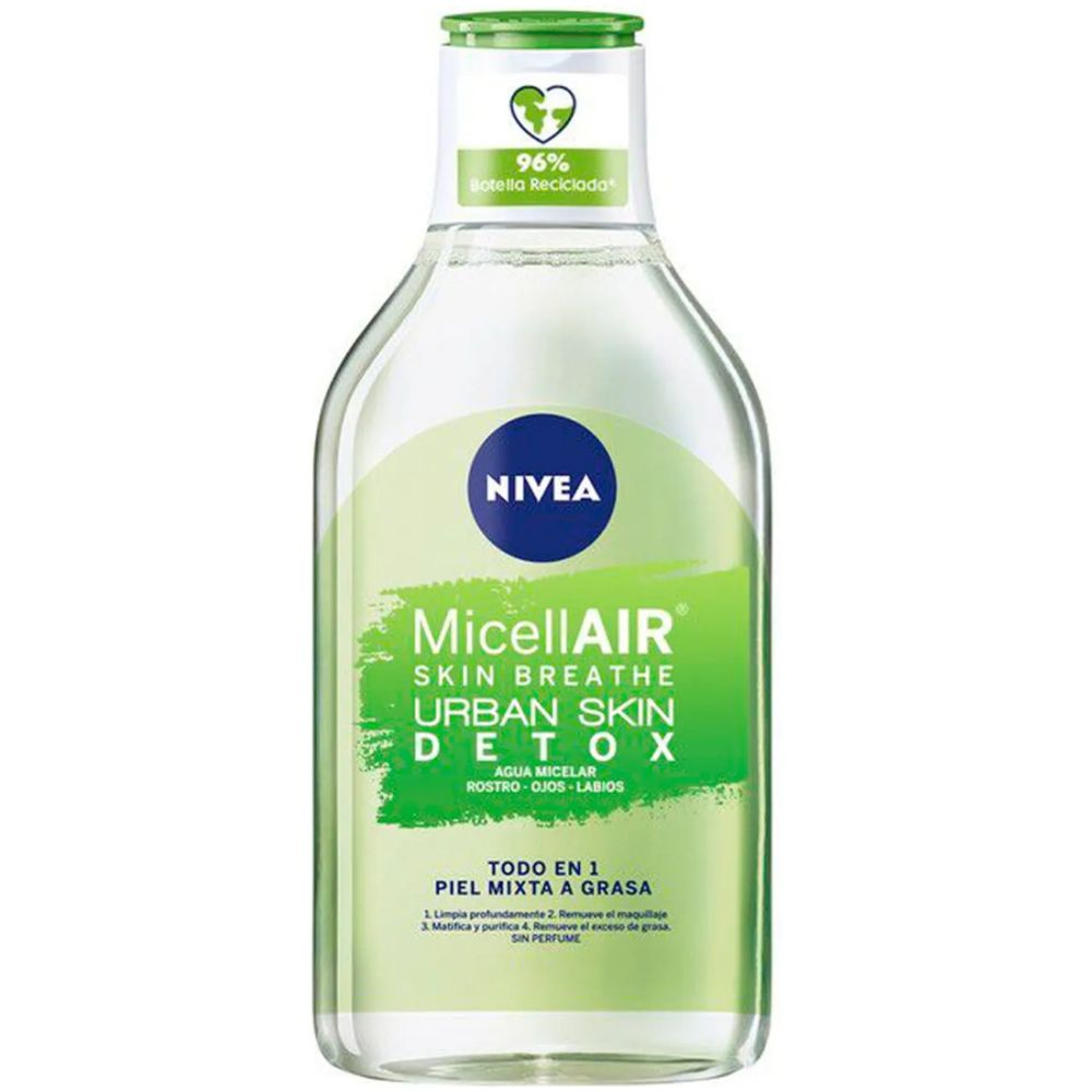 Nivea Agua Micelar Urban Skin Detox 400 Ml - Imagen 1