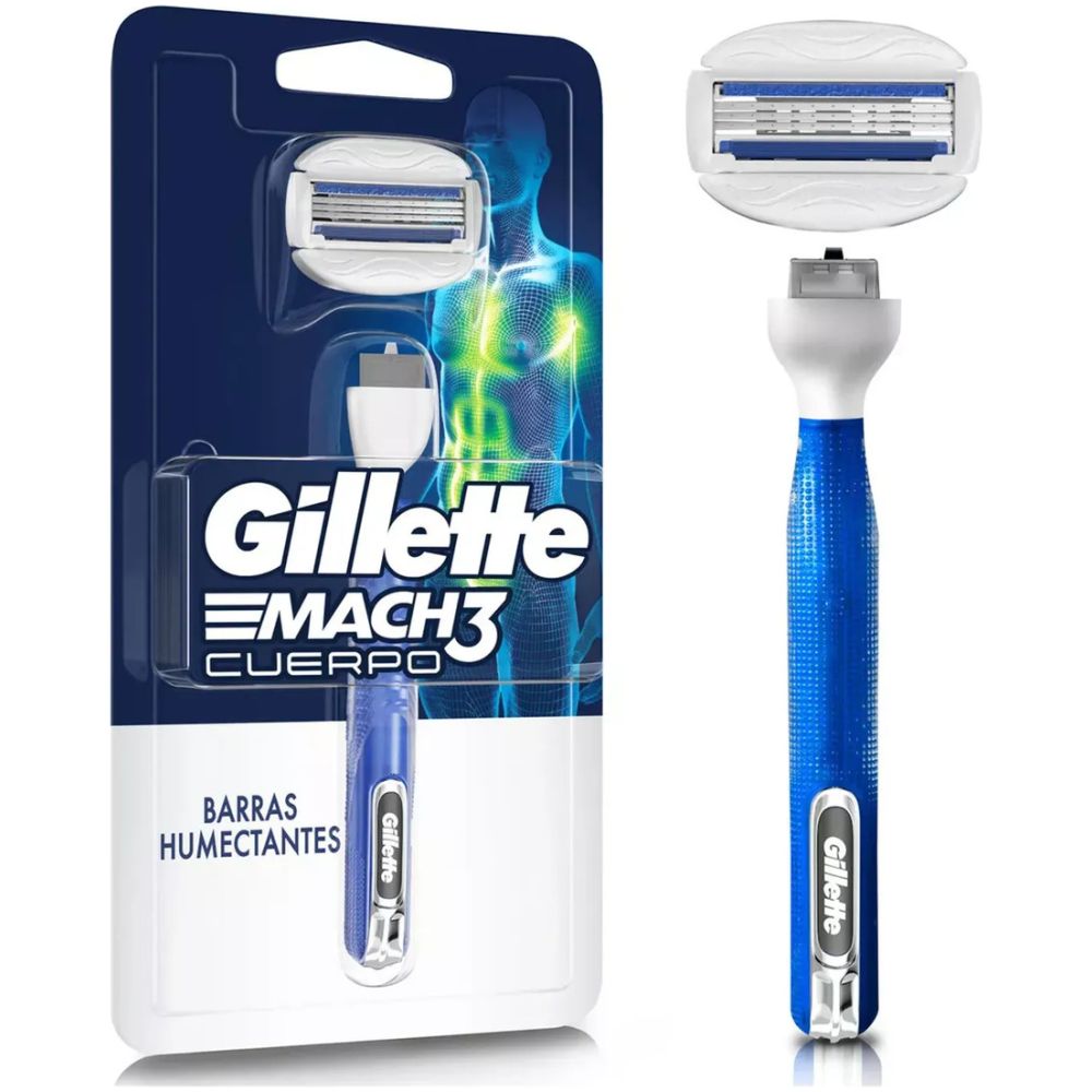 Gillette Mach3 Cuerpo 1 Un - Imagen 1