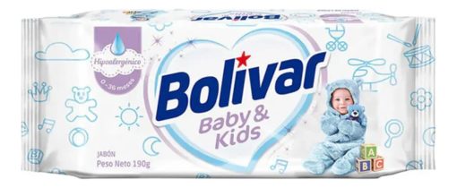 bolivar jabon en barra baby y niños 190 g