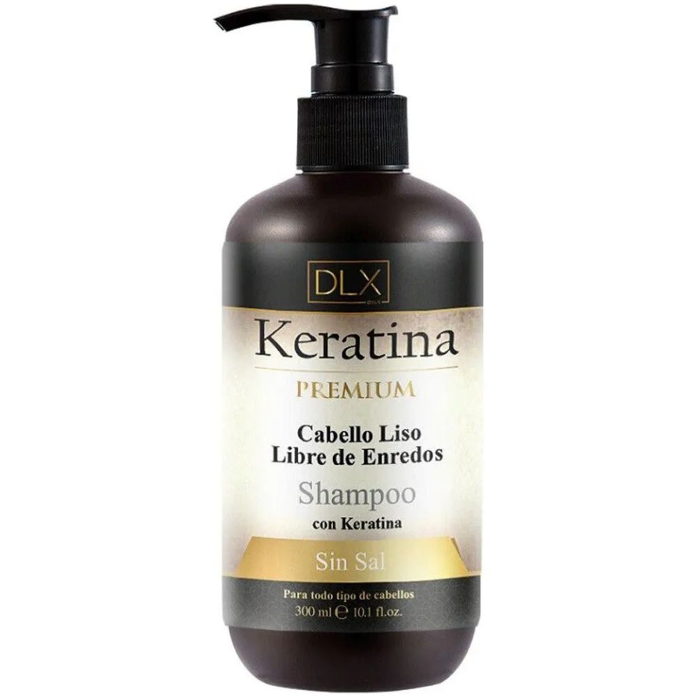 Dlx Keratina Premium Cabello Liso Sin Sal 300 Ml - Imagen 1