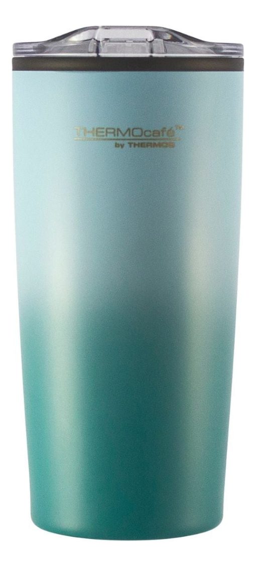 thermocafe by thermos vaso doble pared verde 460 ml