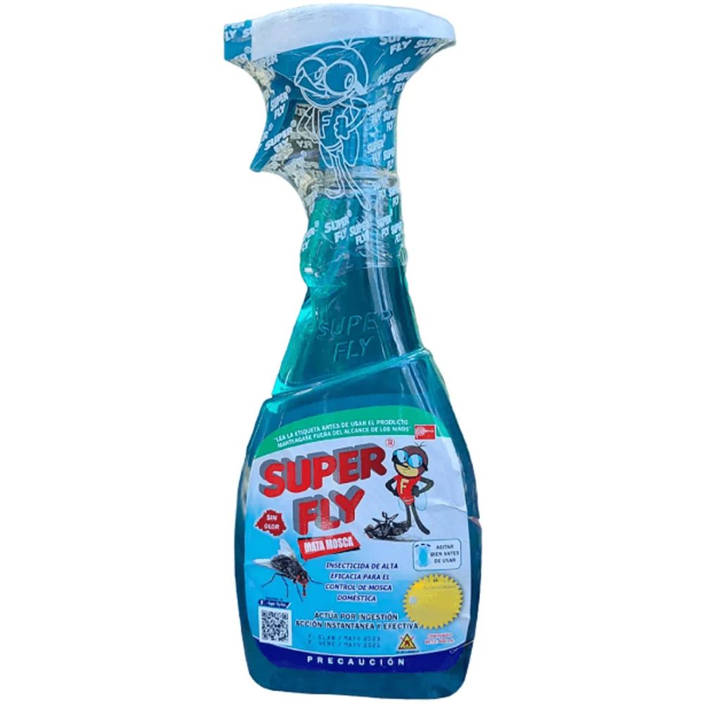 Super Fly Insecticida Mata Moscas 500Ml Alta Eficacia - Imagen 1