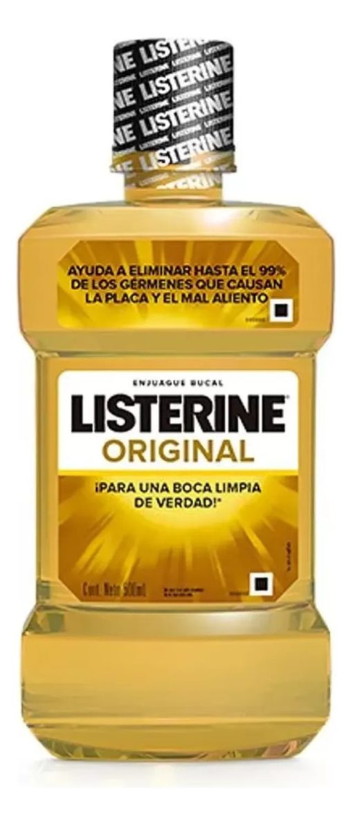 listerine enjuague bucal original