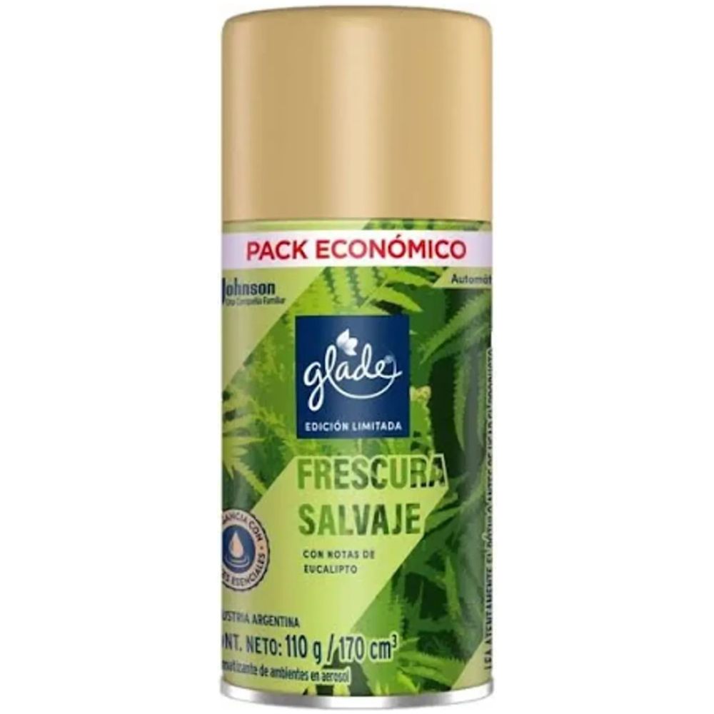 Glade Automatico Frescura Salvaje 110 G - Imagen 1