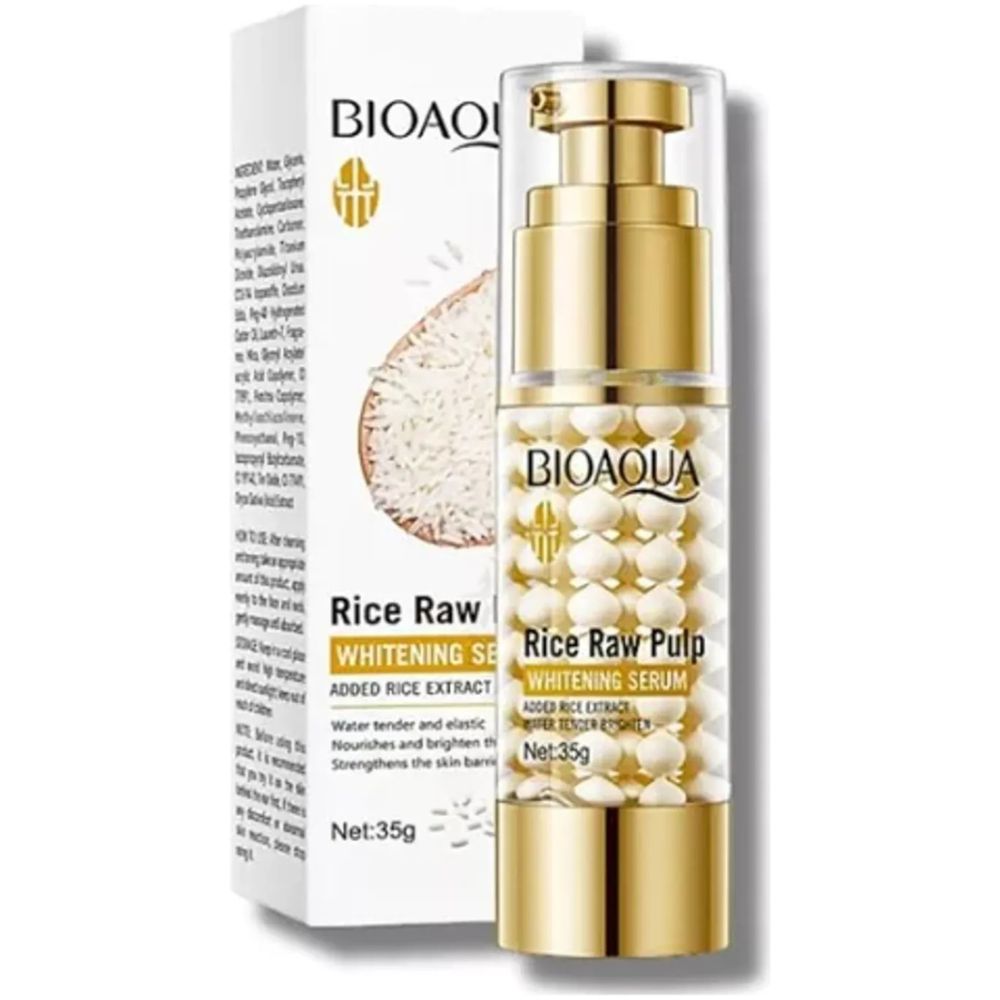 Bioaqua Rice Raw Pulp Serum Blanqueado 35 G - Imagen 1