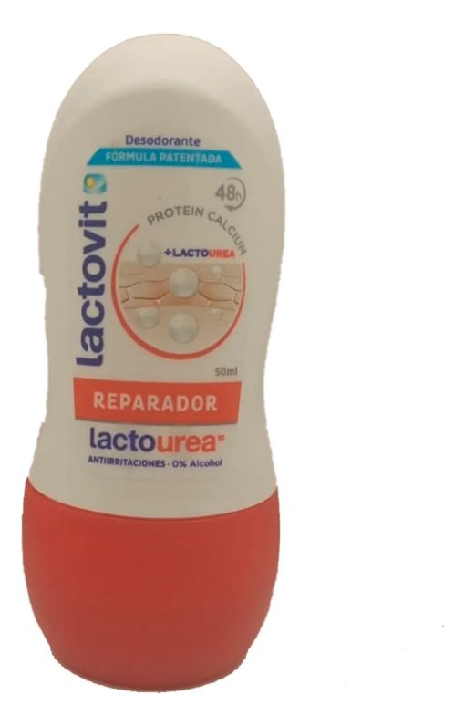 lactovit desodorante reparador lactourea 50 ml
