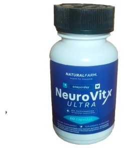 Neurovit X Ultra X 60 Capsulas Magnesio Sabor Sin Sabor