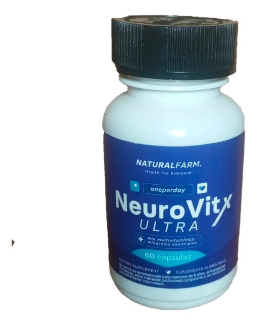 neurovit x ultra x 60 capsulas magnesio sabor sin sabor