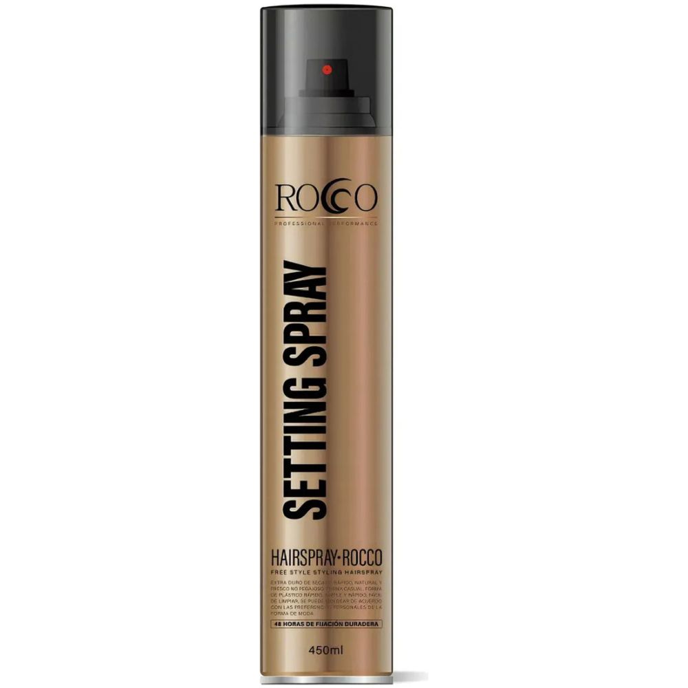 Rocco Fijador Fuerte Setting Spray 450 Ml - Imagen 1