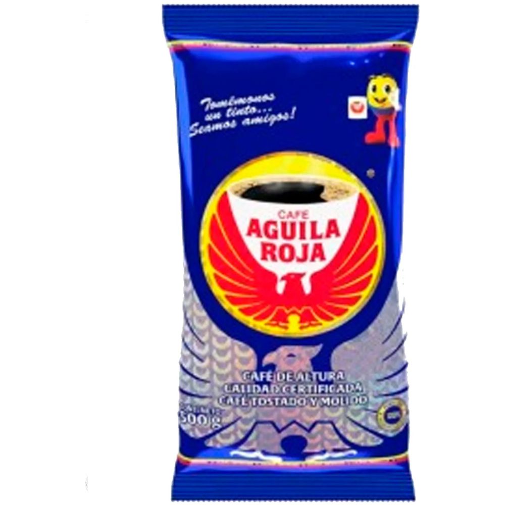Aguila Roja Cafe 500G Grano Molido - Imagen 1