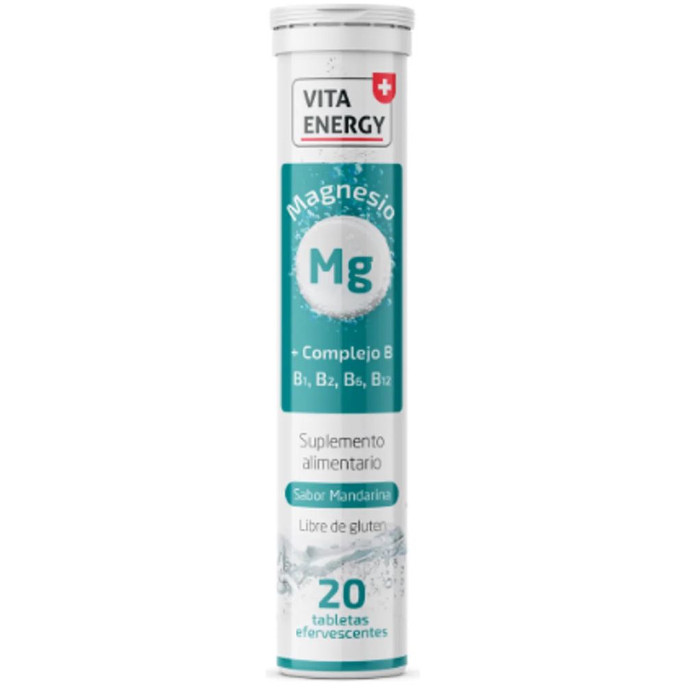 Vita Energy Magnesio + Complejo B 20 Tabletas Efervescentes - Imagen 1