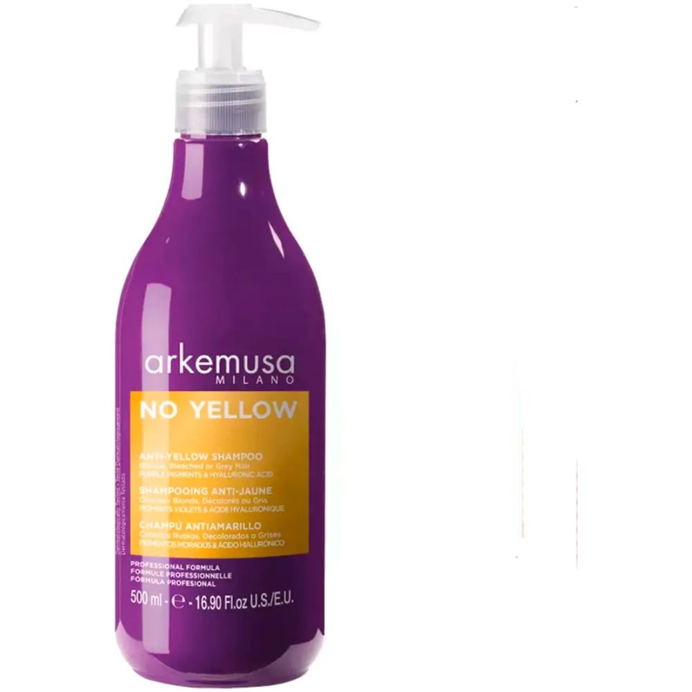 Arkemusa No Yellow Shampoo 500 Ml - Imagen 1