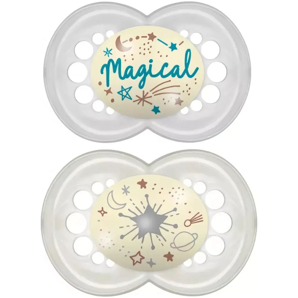 Mam Chupetes Original Night 16 Meses Magical 2 U - Imagen 1