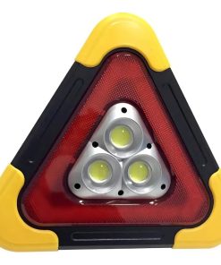Triangulo De Emergencia Con Luz Led Recargable