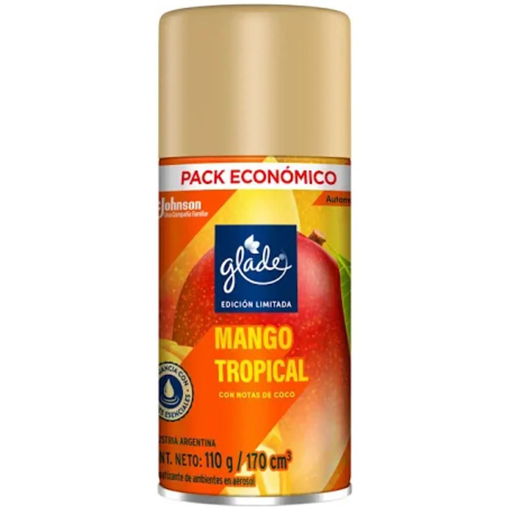 Glade Automatico Mango Tropical 110 G - Imagen 1