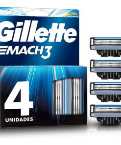 Gillette Mach3 Repuestos De Maquina De Afeitar 4 Uni