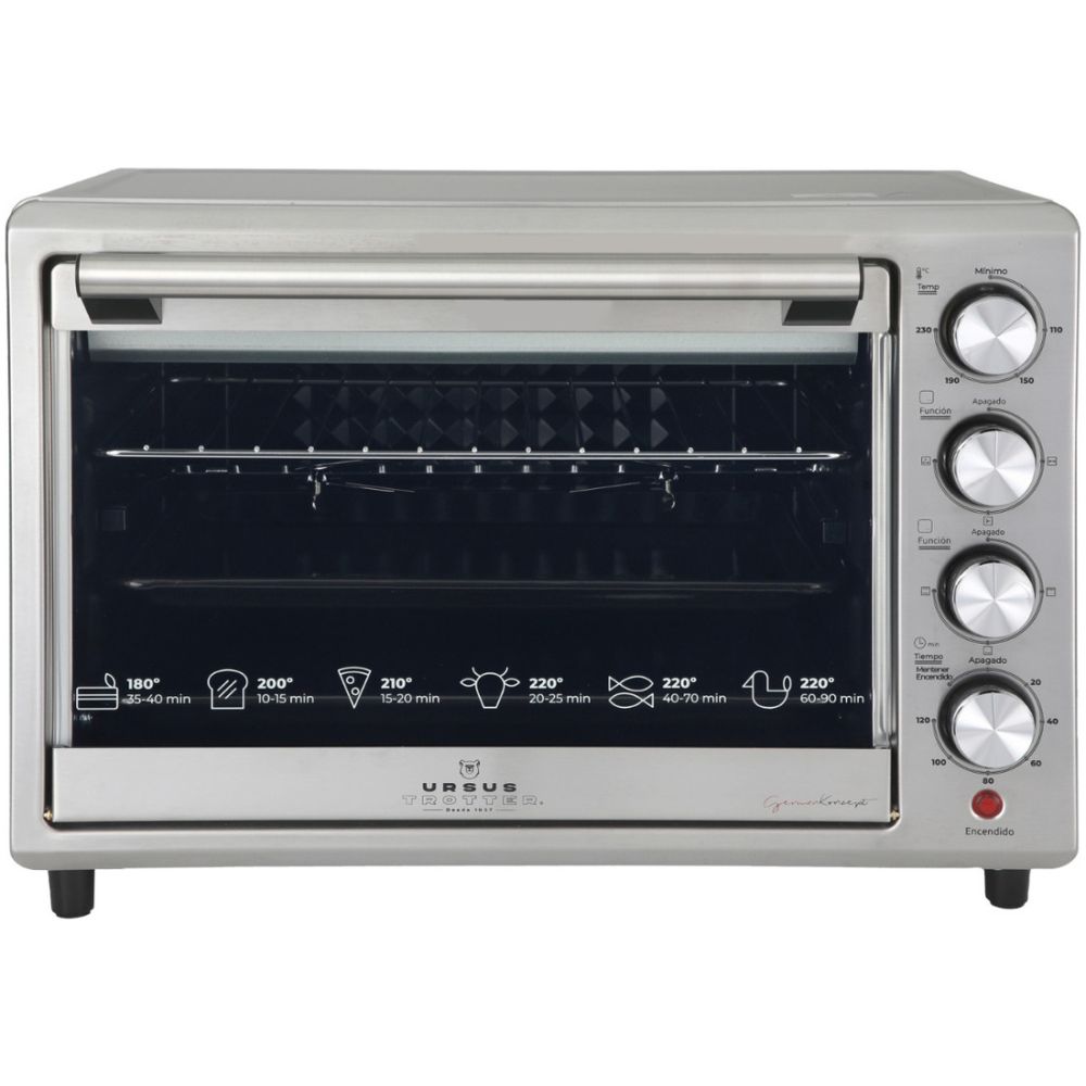 Horno Eléctrico Ut-Backofen Pro-I 38L Color Plateado - Imagen 1
