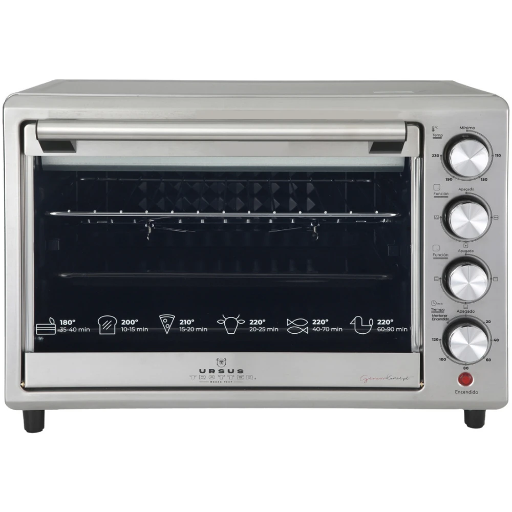 Horno Eléctrico Ut-Backofen Pro-I 38L Color Plateado - Imagen 1