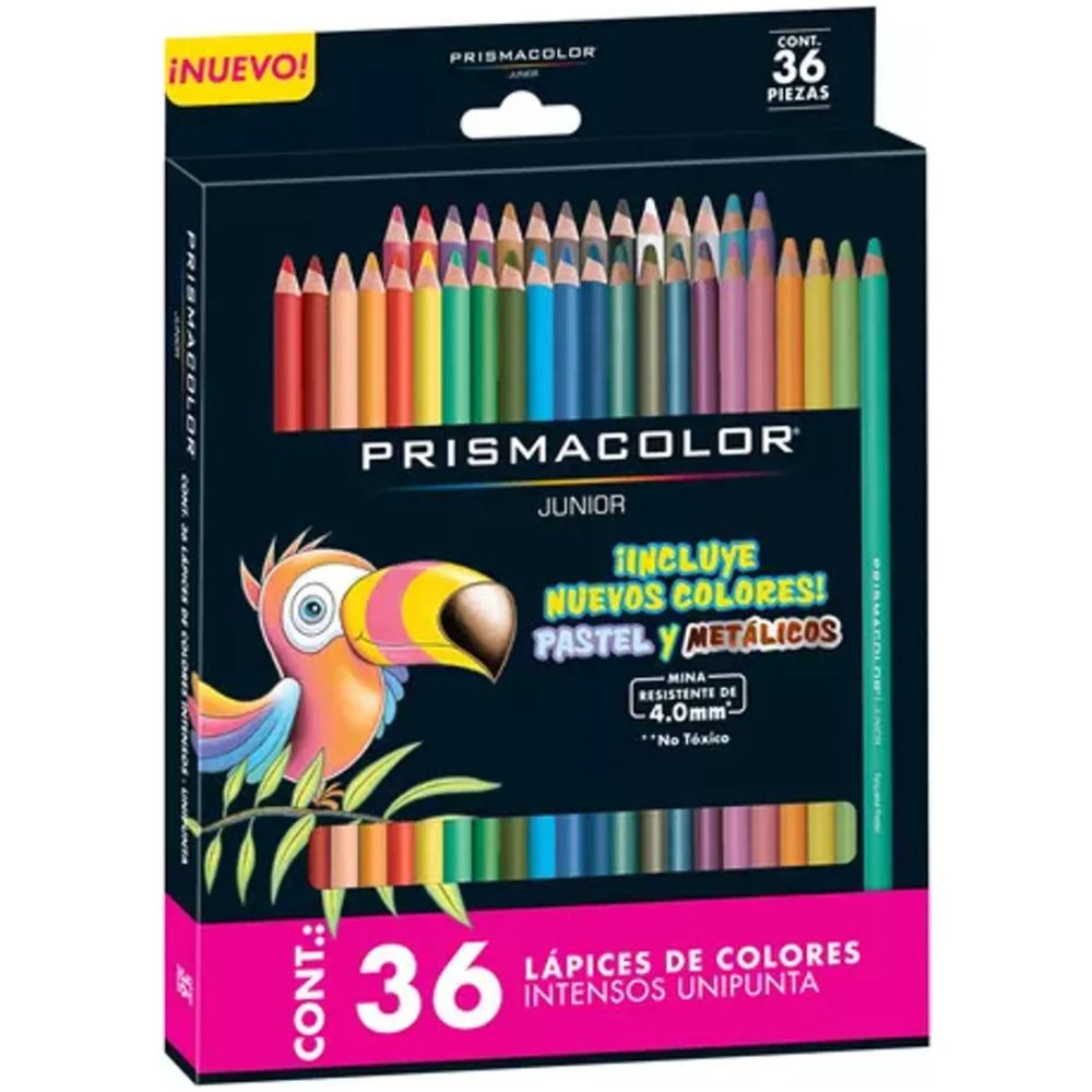 Lápices De Color Prismacolor Jr. 36 Colores - Imagen 1