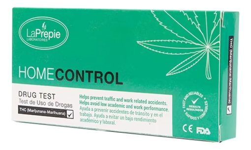 la prepie home control test de droga thc