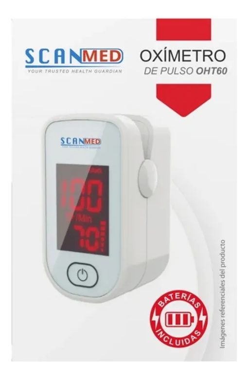 scanmed oximetro de pulso oht60