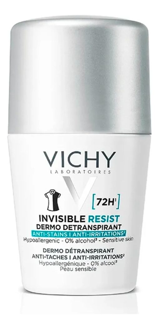 vichy desodorante roll on invisible resist 50 ml