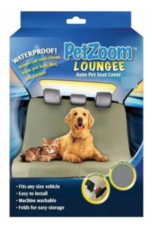 petzoom funda para asiendo de auto para mascotas