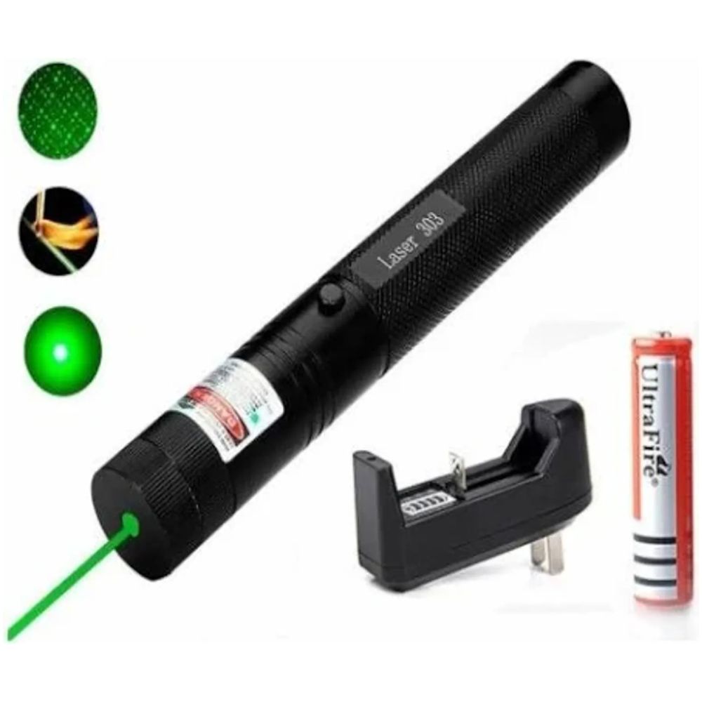 Puntero Laser De Largo Alcance Recargable - Imagen 1