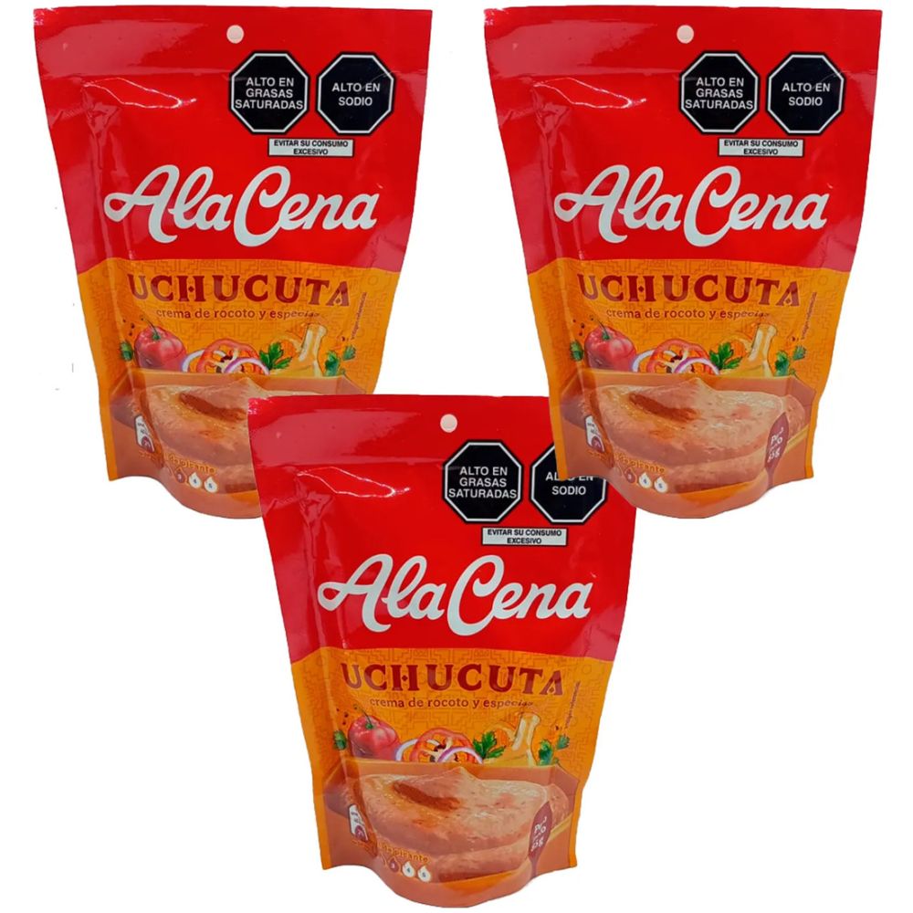 Pack 03 Crema Uchucuta Alacena 85G - Imagen 1