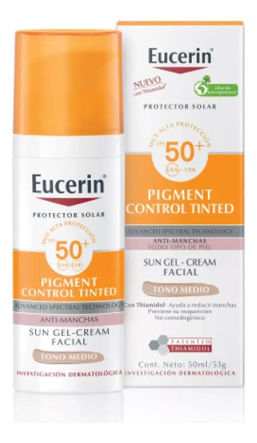 eucerin protector solar pigment control tinted tono medio