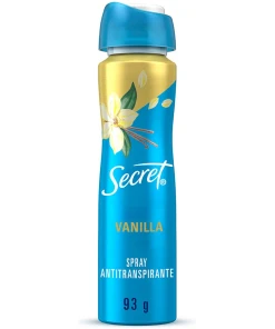 Antitranspirante Secret Spray Vainilla 93g