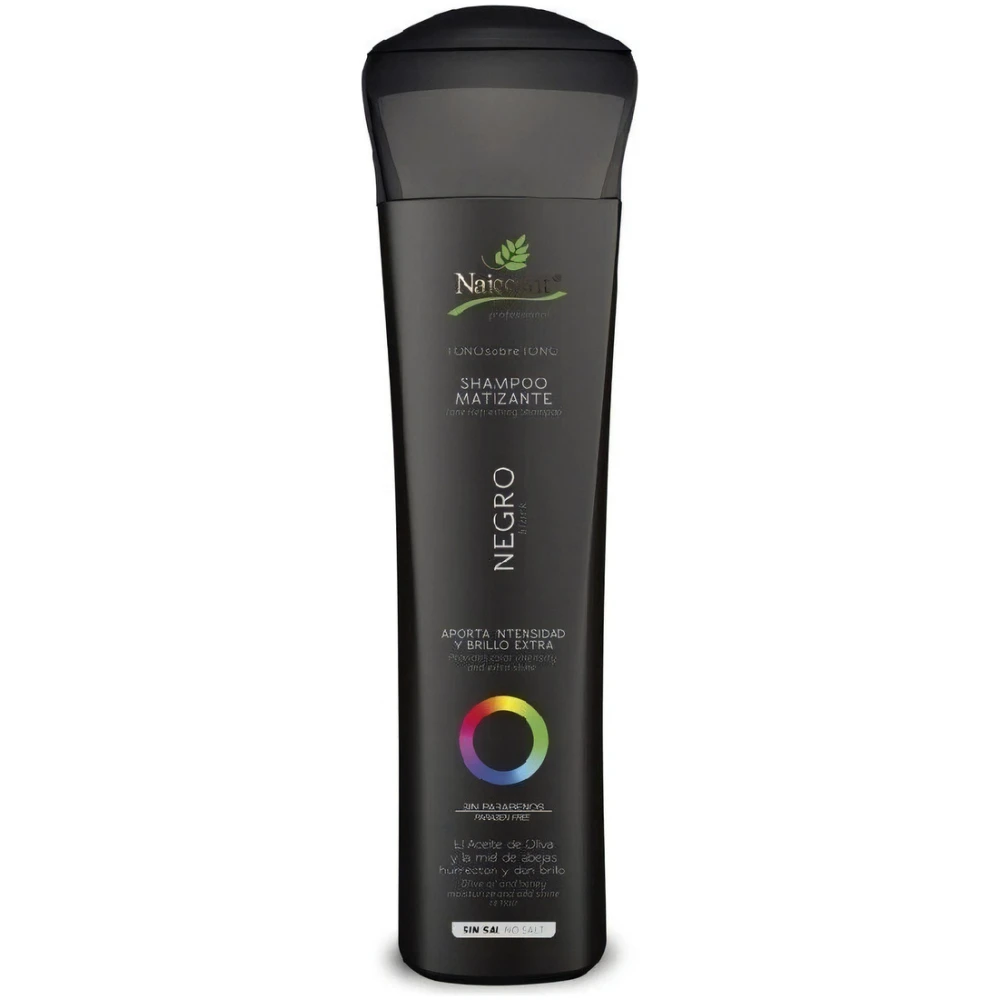 Shampoo Naissant Matizante Tono Negro *300Ml - Imagen 1