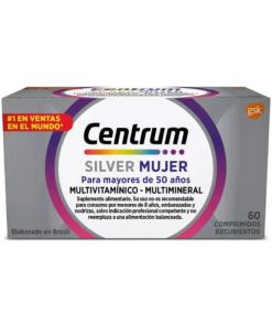 Centrum Multivitaminico Silver Mujer 60 Capsulas