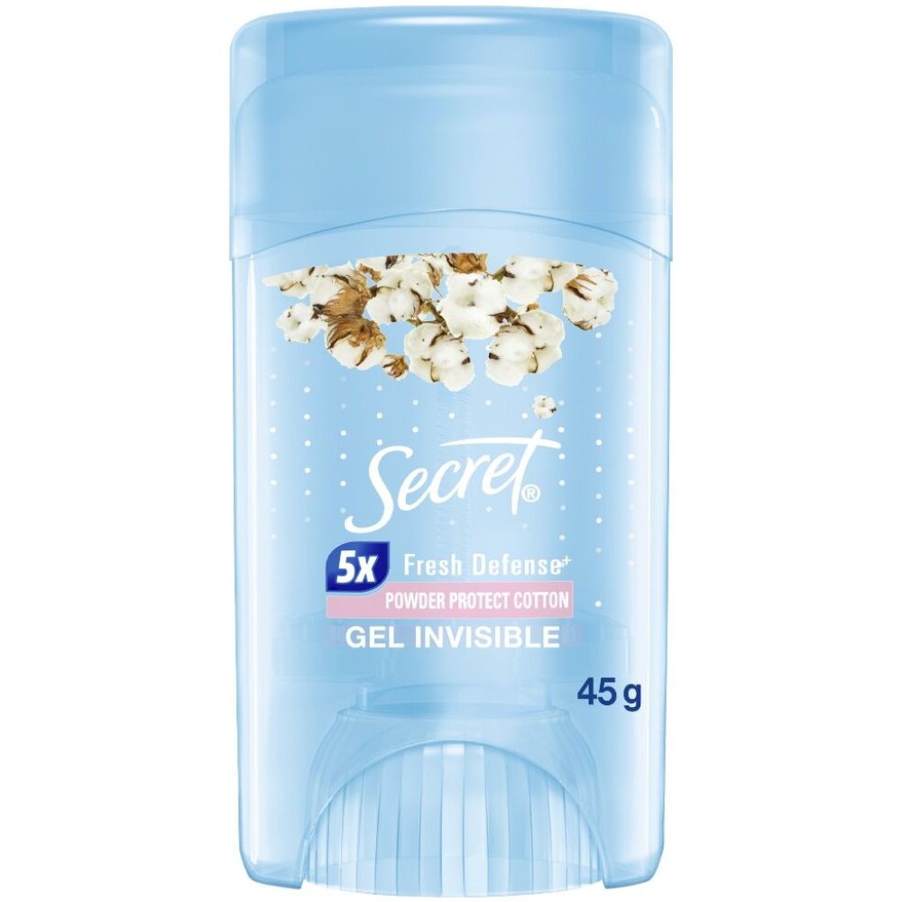 Secret Desodorante Gel Power Protect Cotton 45G - Imagen 1