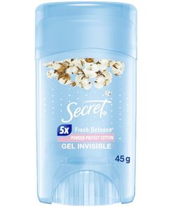 Secret Desodorante Gel Power Protect Cotton 45g