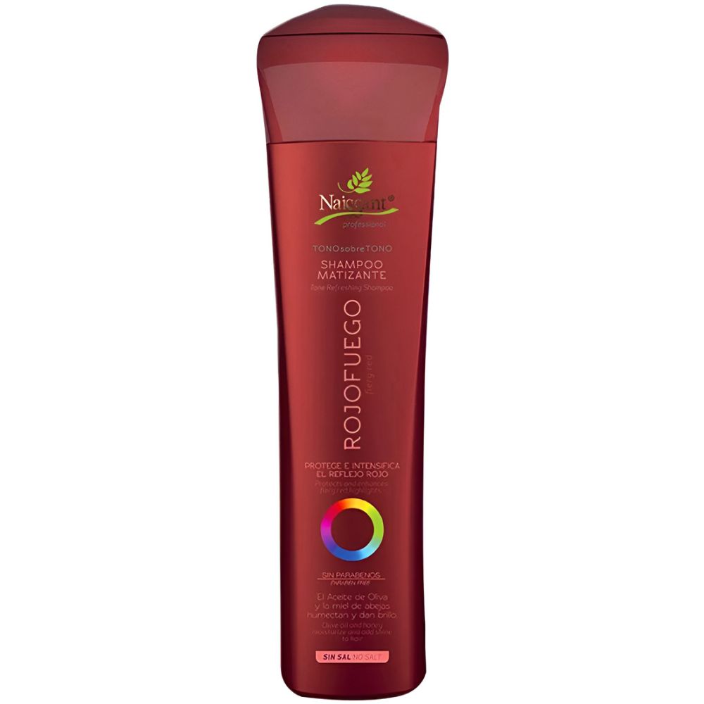 Naissant Shampoo Matizante Rojo Fuego 300Ml - Imagen 1